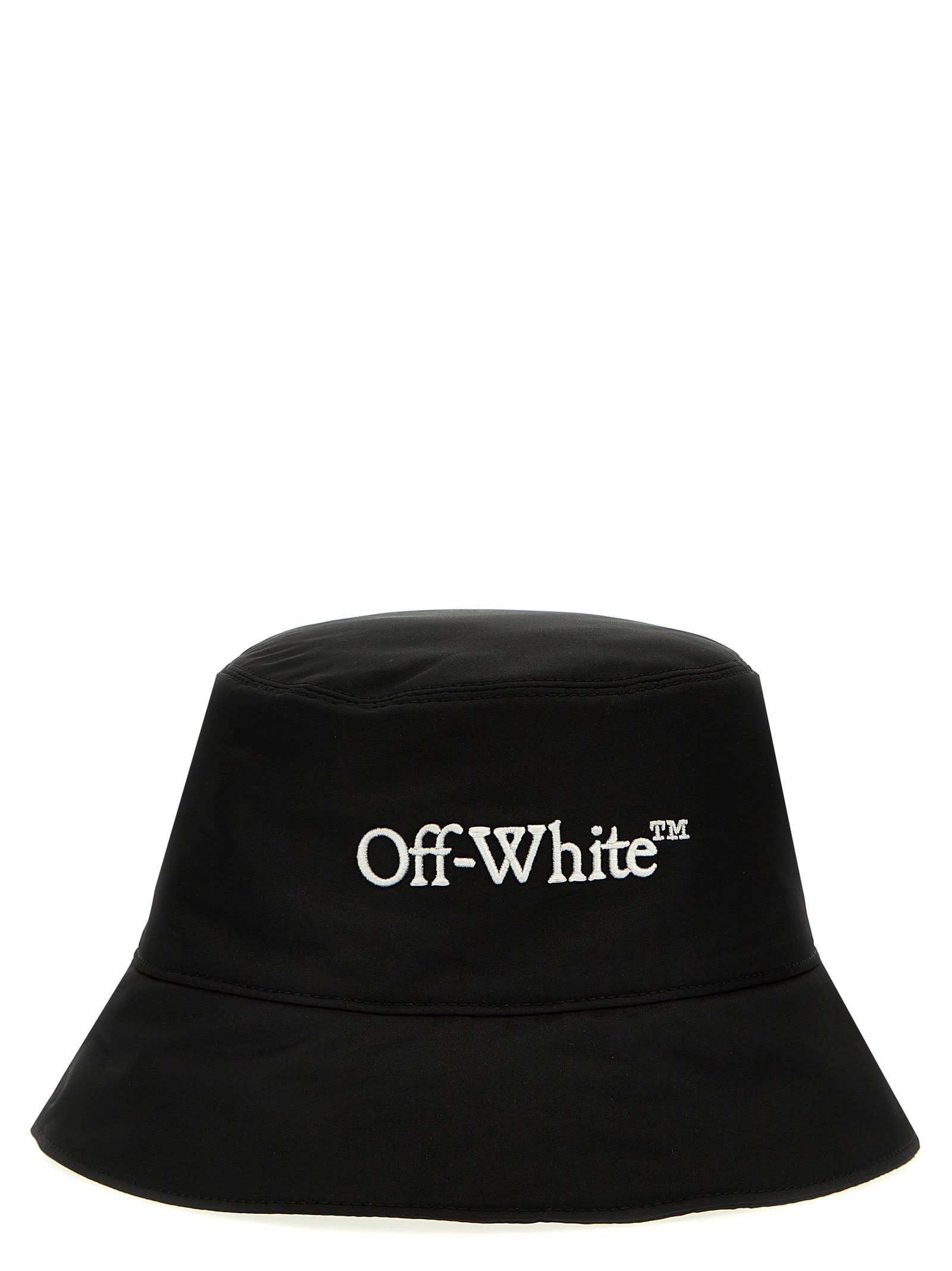 OFF-WHITE BOOKISH BUCKET HAT