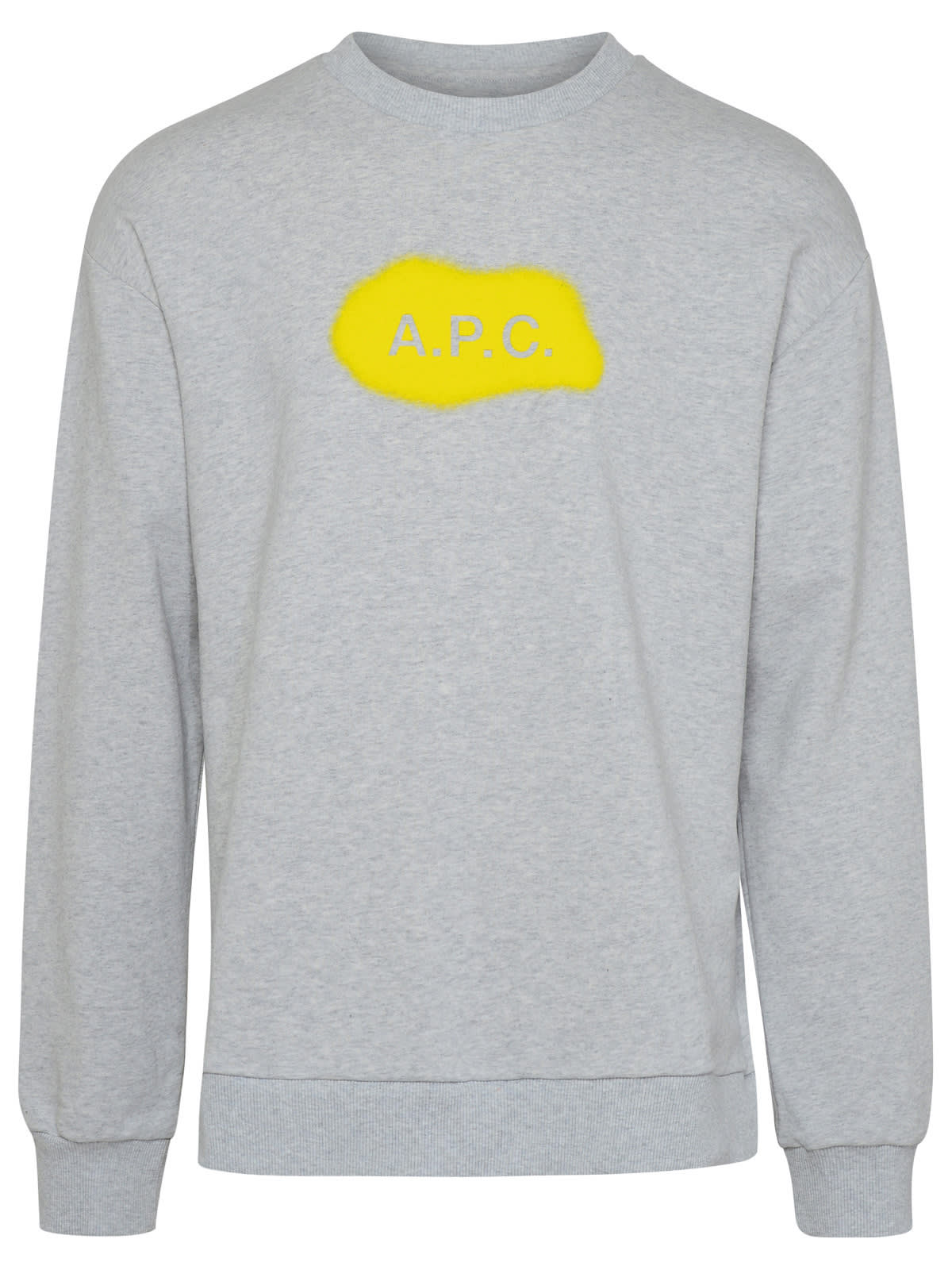 Shop Apc Alastor Gray Cotton Sweatshirt In Grey