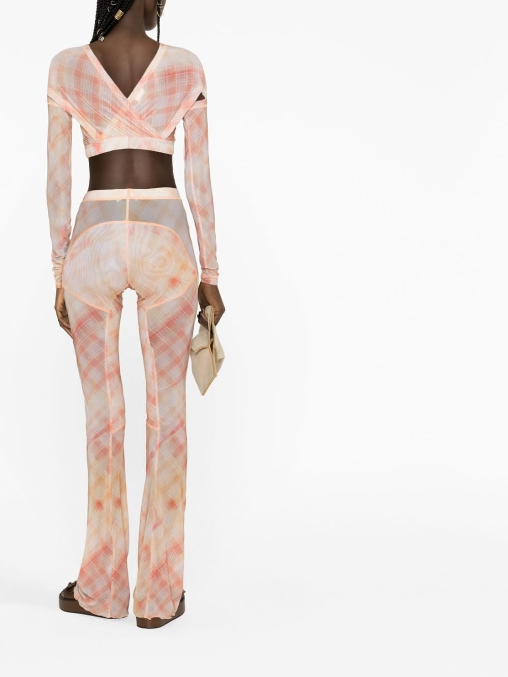 Knwls Halcyon Print Leggings In Pink