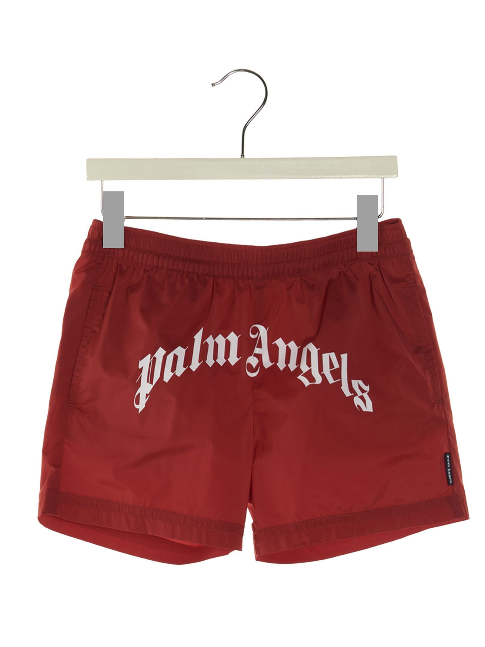 Palm Angels curved Logo Swimming Trunks