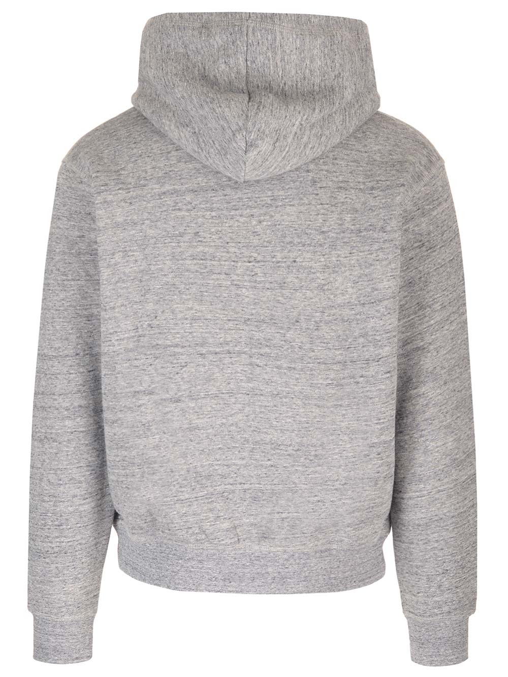 Dsquared2 Cool Fit Melange Grey Hoodie In Grey