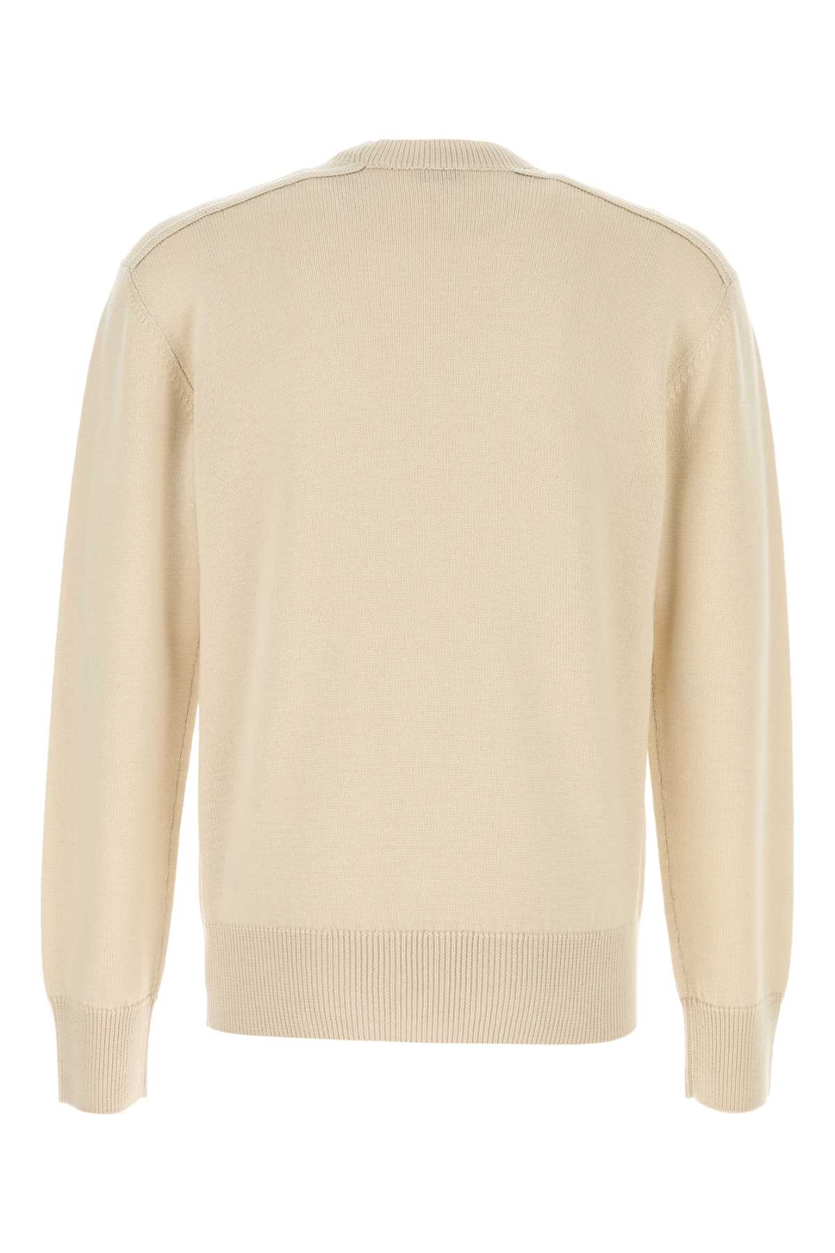 BURBERRY SAND WOOL SWEATER 