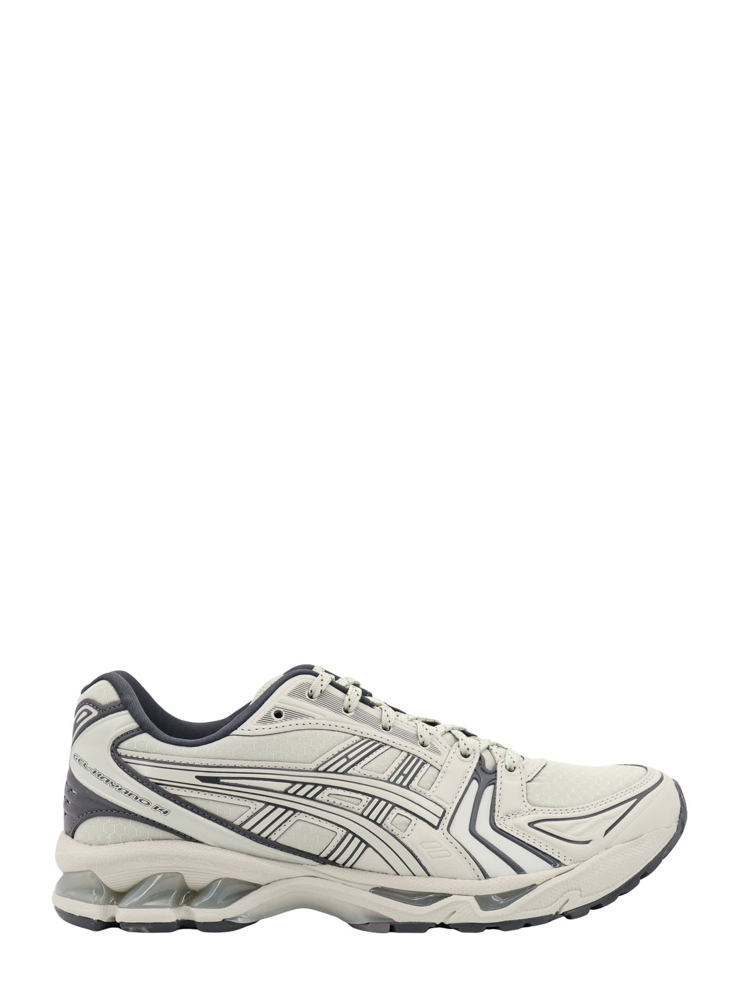 Shop Asics Gel-kayano 14 Sneakers In White/grey