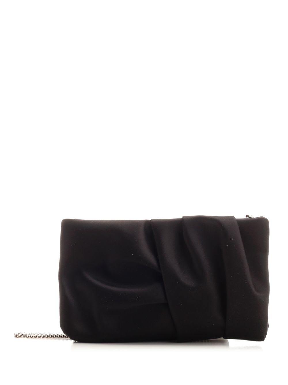 Black Satin Clutch