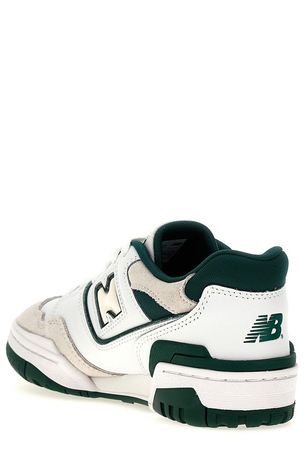 Shop New Balance 550 Logo-patch Lace-up Sneakers
