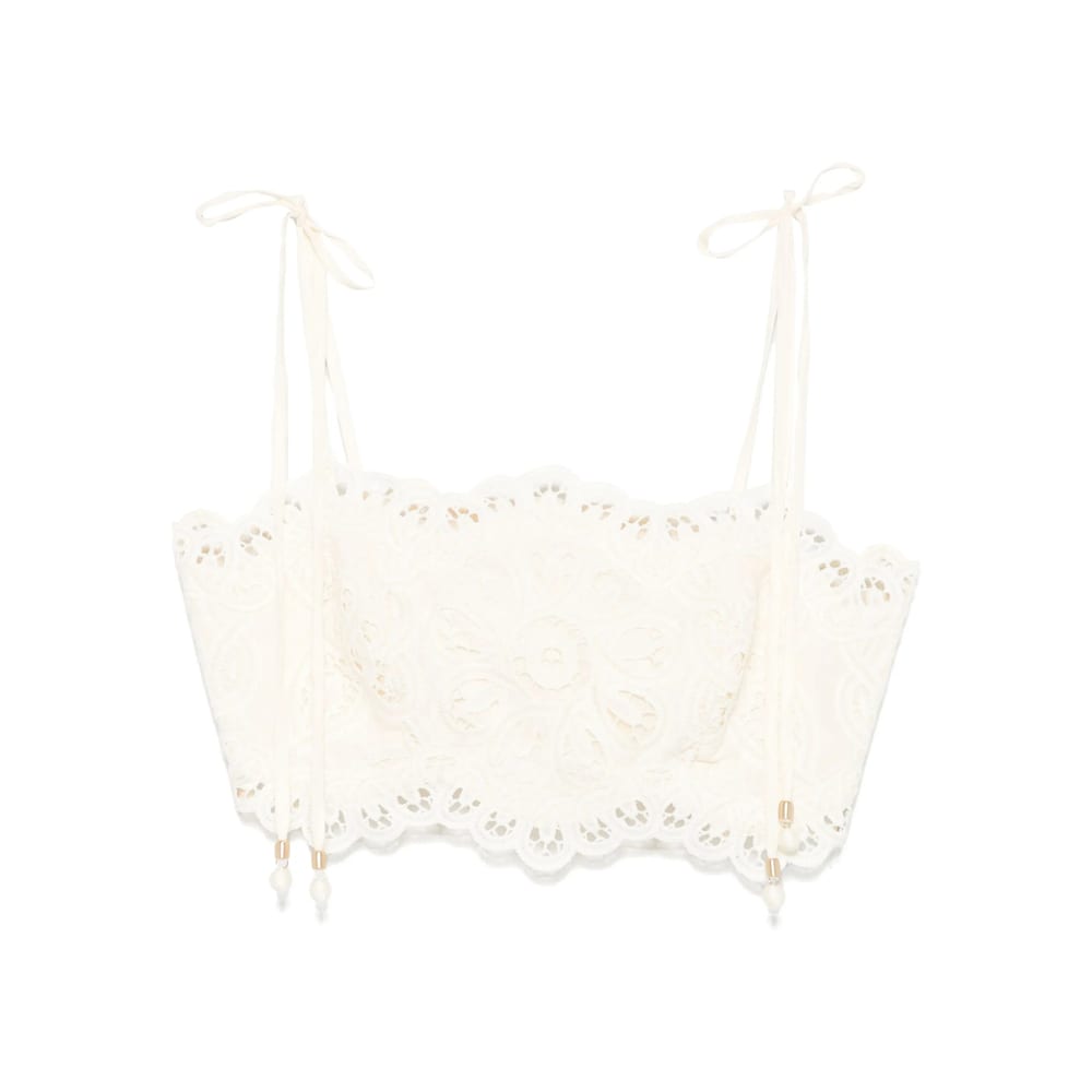 Zimmermann Top - Blanco In White
