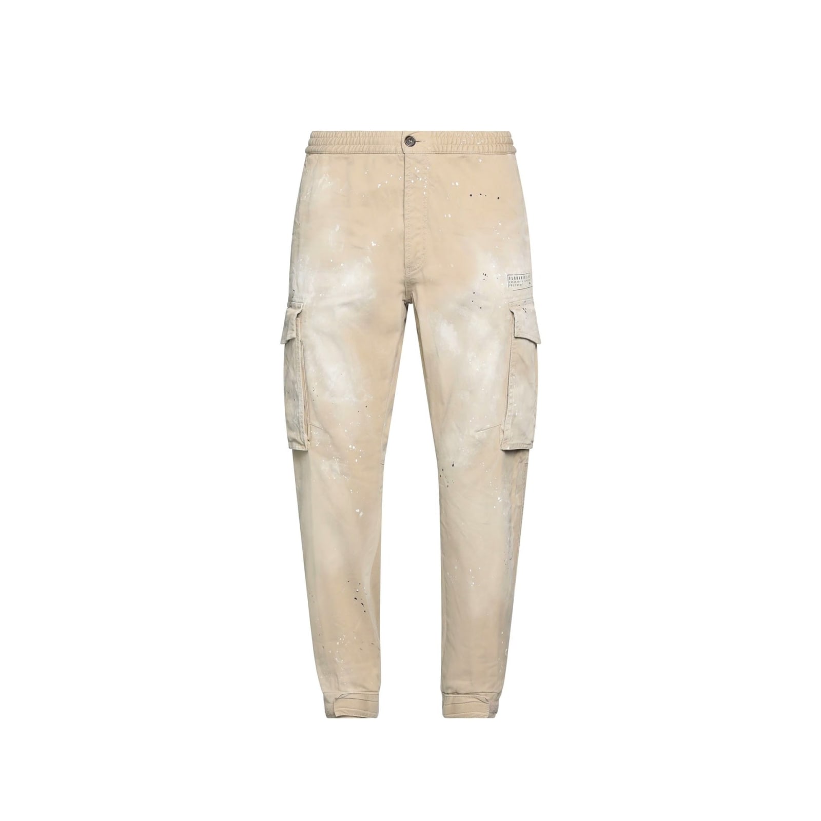 Shop Dsquared2 Cotton Cargo Pants In Beige