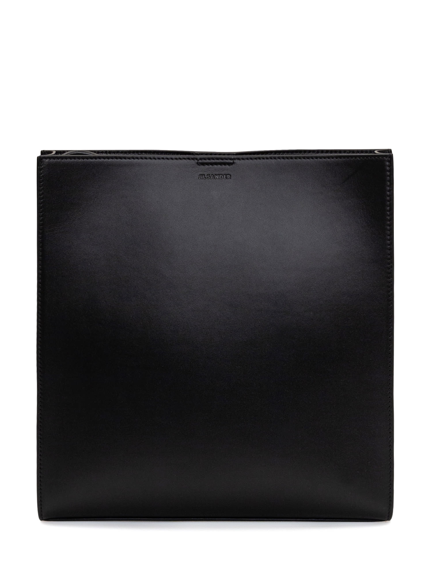 Shop Jil Sander Tangle Medium Bag In Black