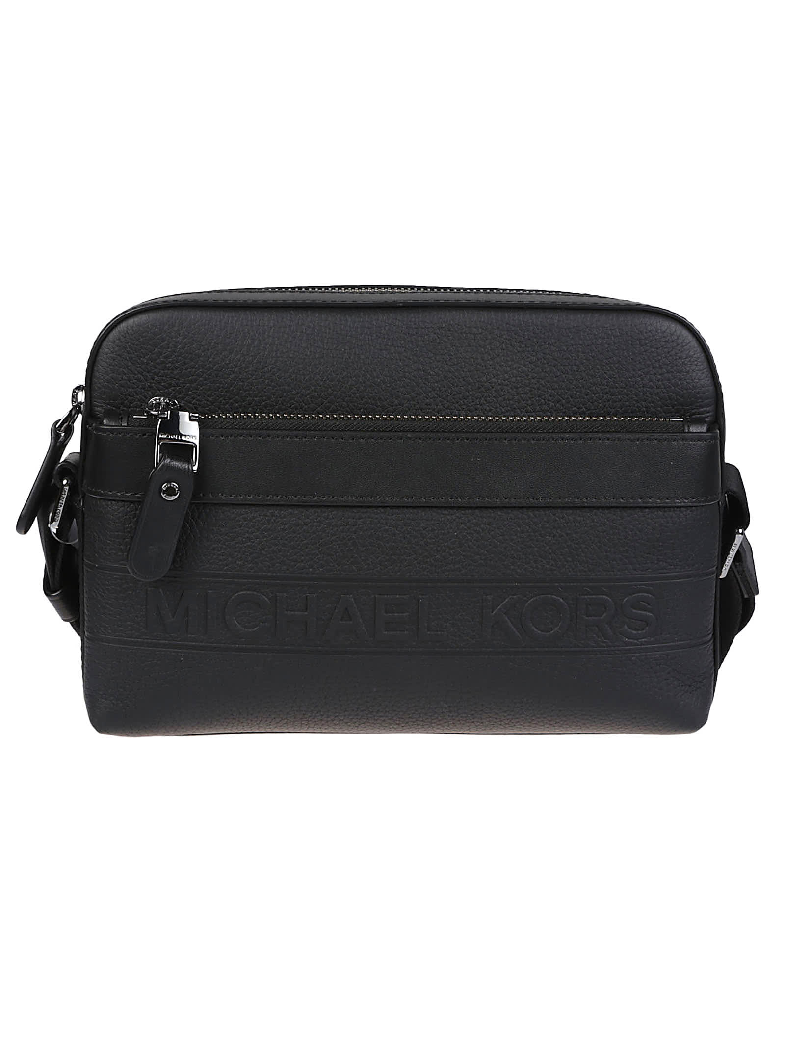 Michael Kors Hudson Utility Crossbody Bag In Black