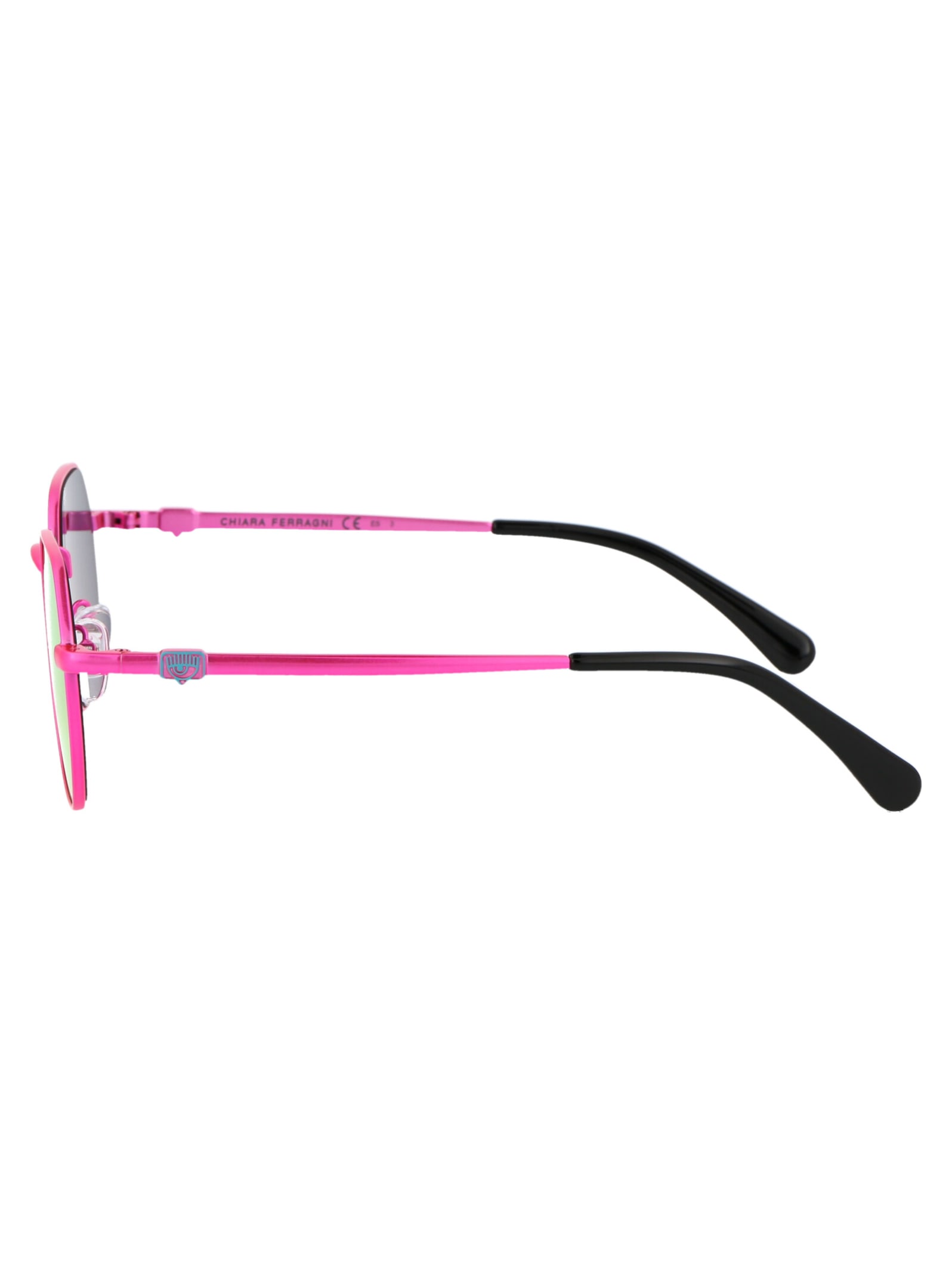 Shop Chiara Ferragni Cf 1019/s Sunglasses In 35jvq Pink