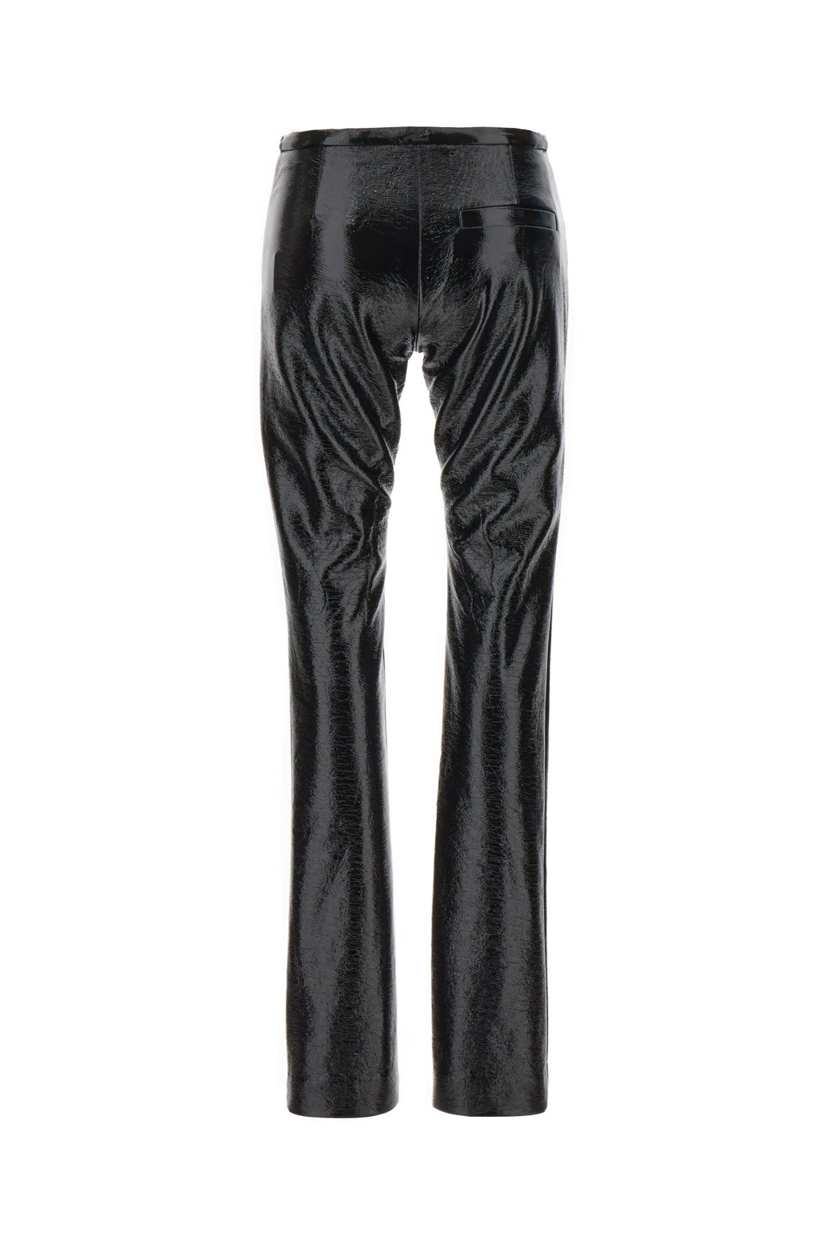 COURRÈGES BLACK VINYL PANT 