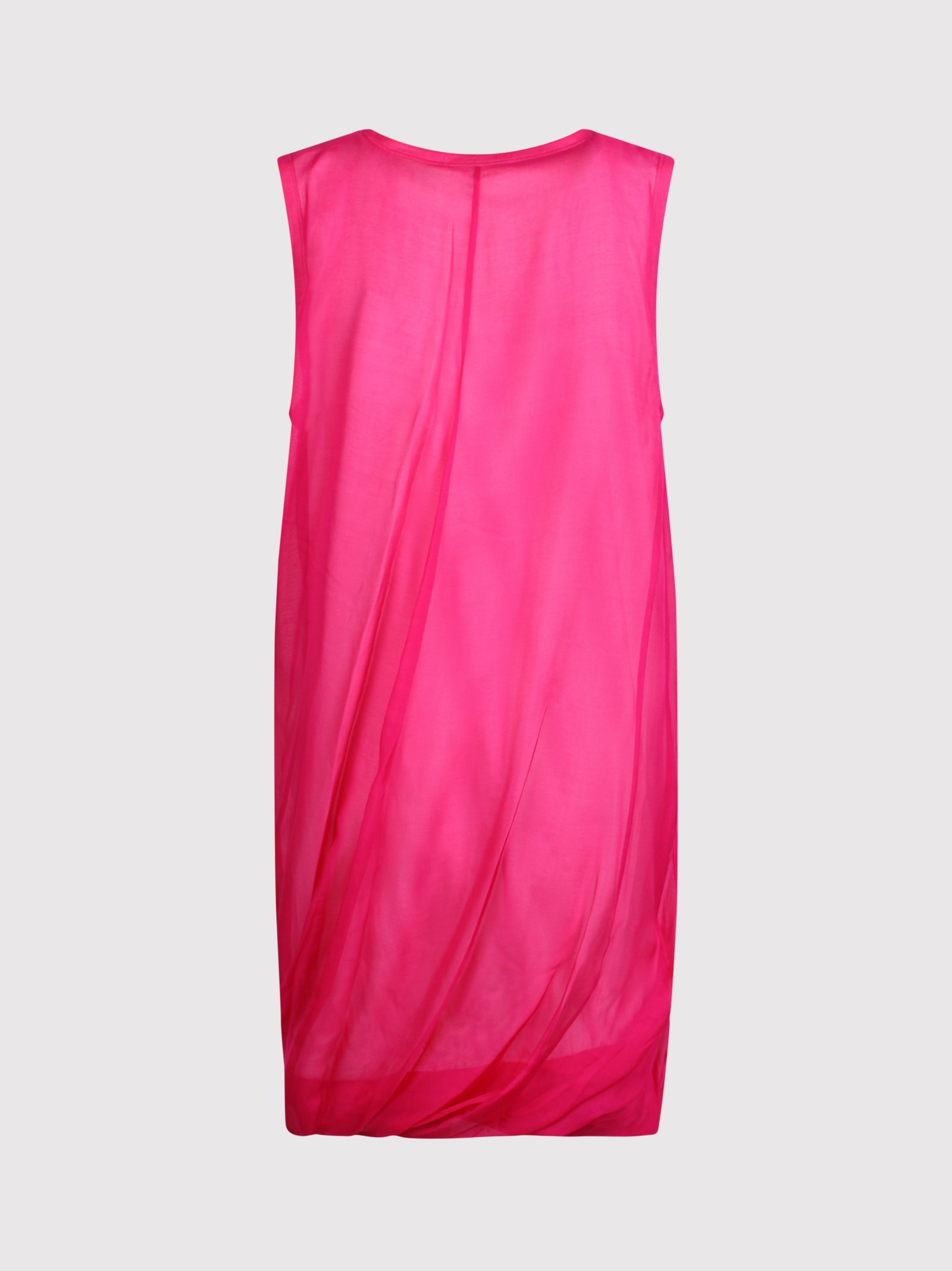 Shop Helmut Lang Translucent Effect Dress
