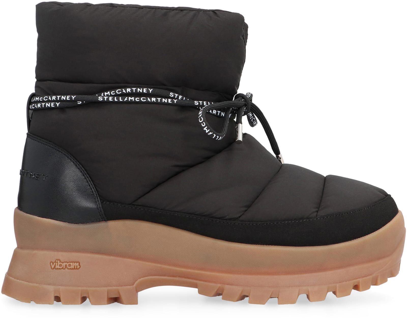 Shop Stella Mccartney Trace Hiking Boots In Black