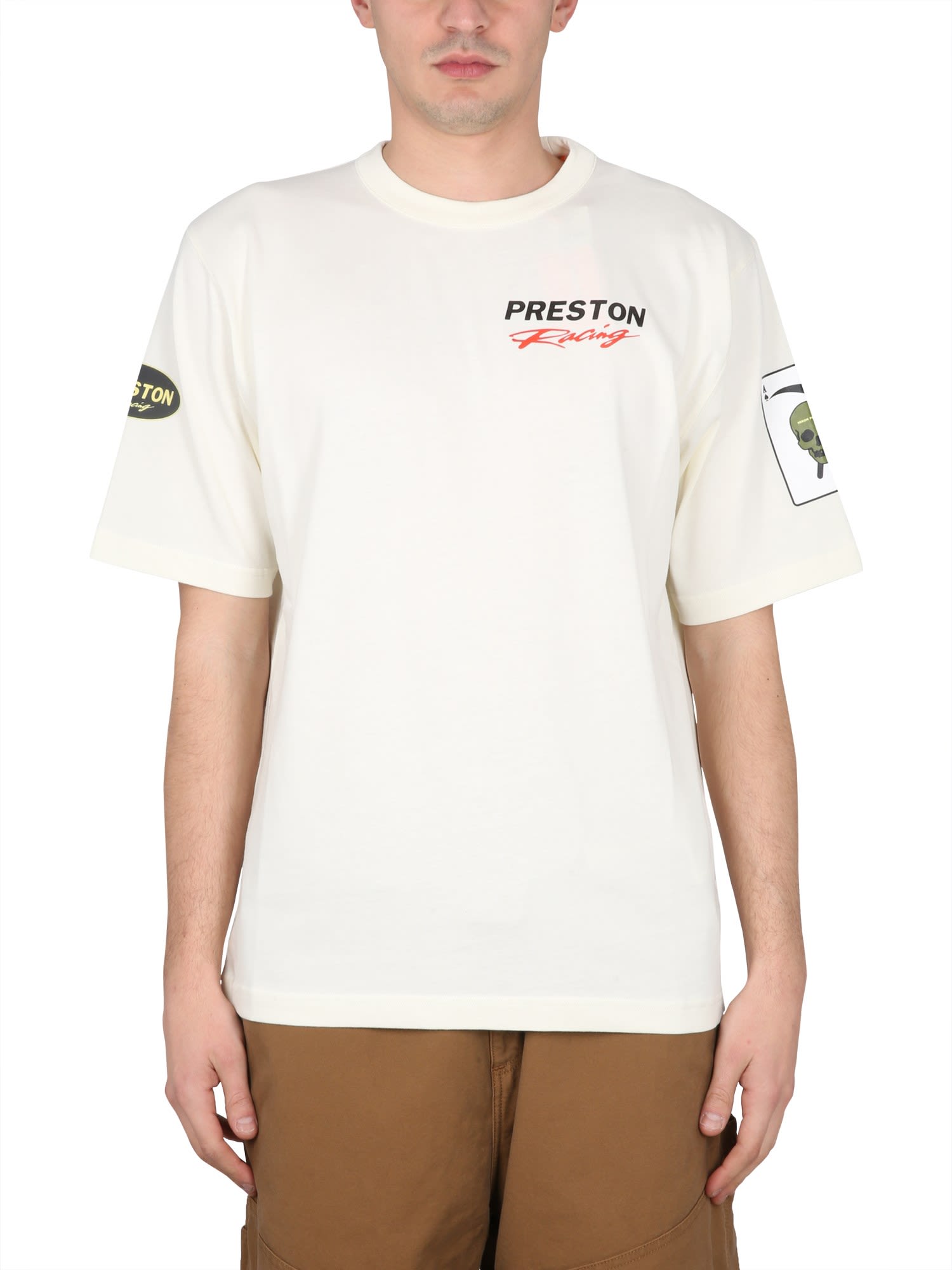 HERON PRESTON Logo Print T-shirt