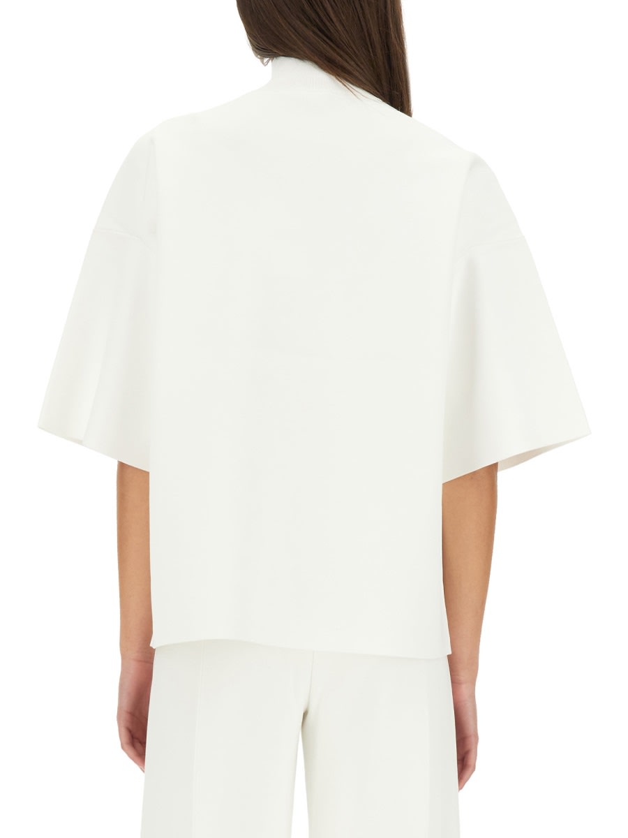 Theory Turtleneck Top In White