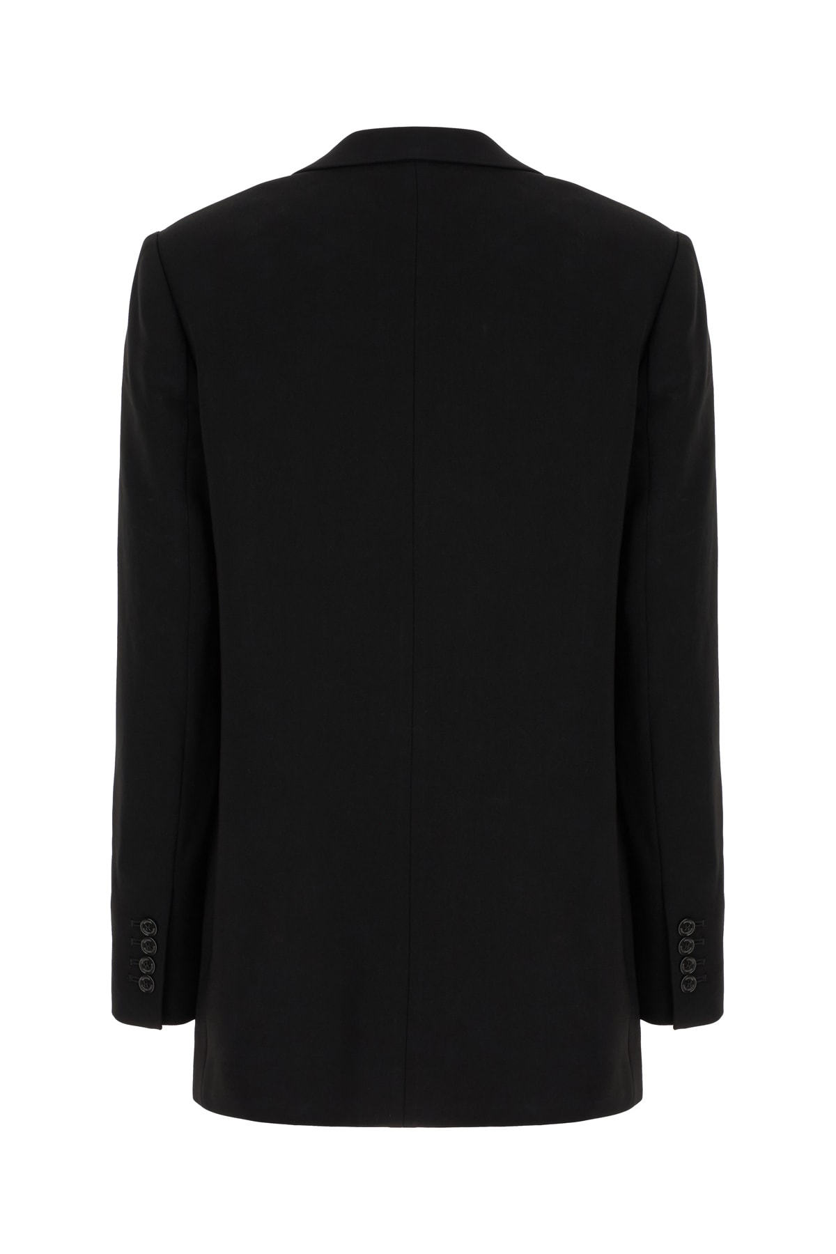 Michael Kors Black Triacetate Blend Blazer In Black