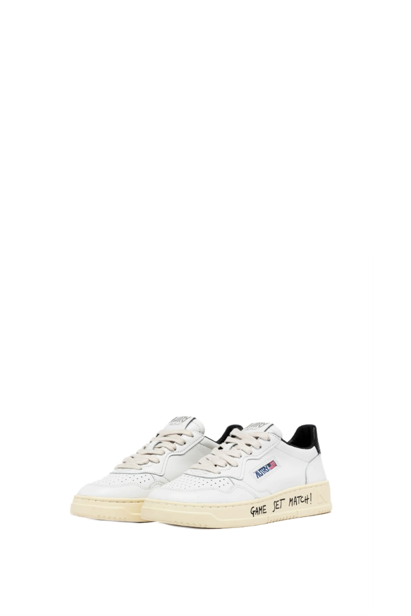 Autry Medalist Sneakers In Match/wht/blk