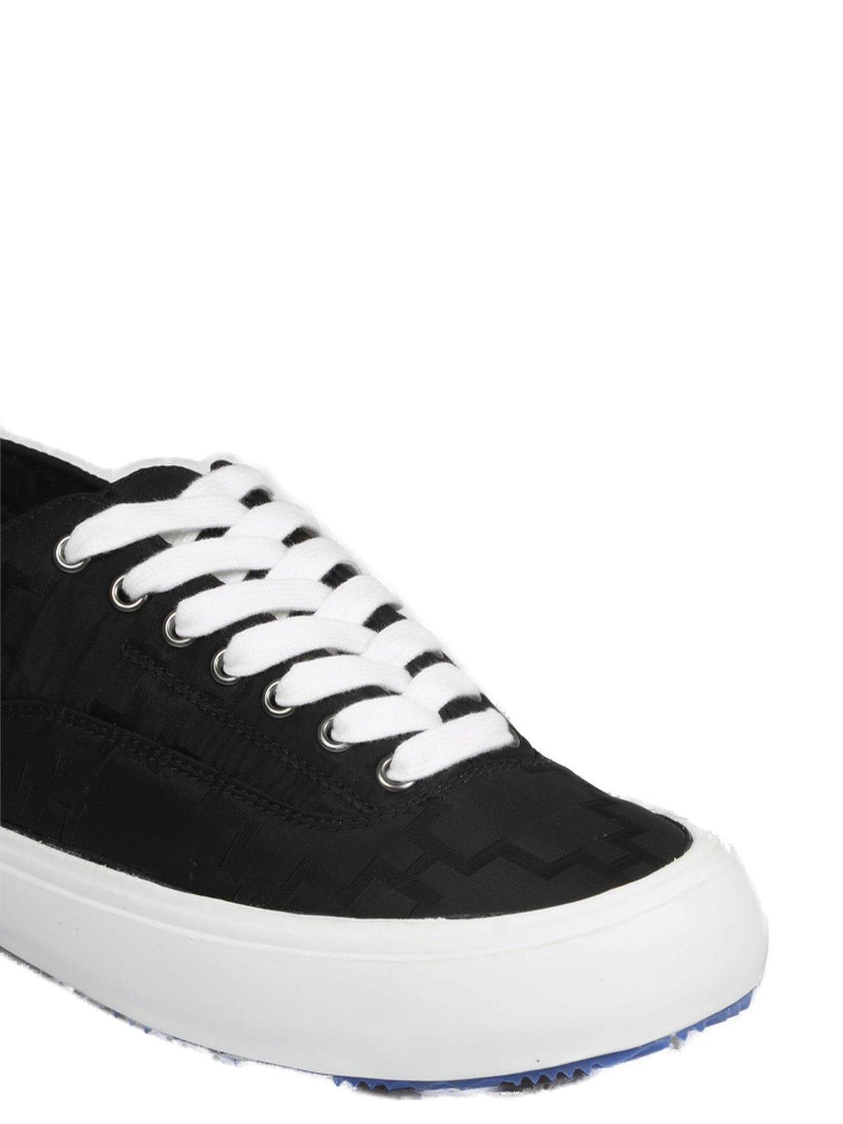 Shop Marcelo Burlon County Of Milan All Over Cross Lace-up Sneakers In Black