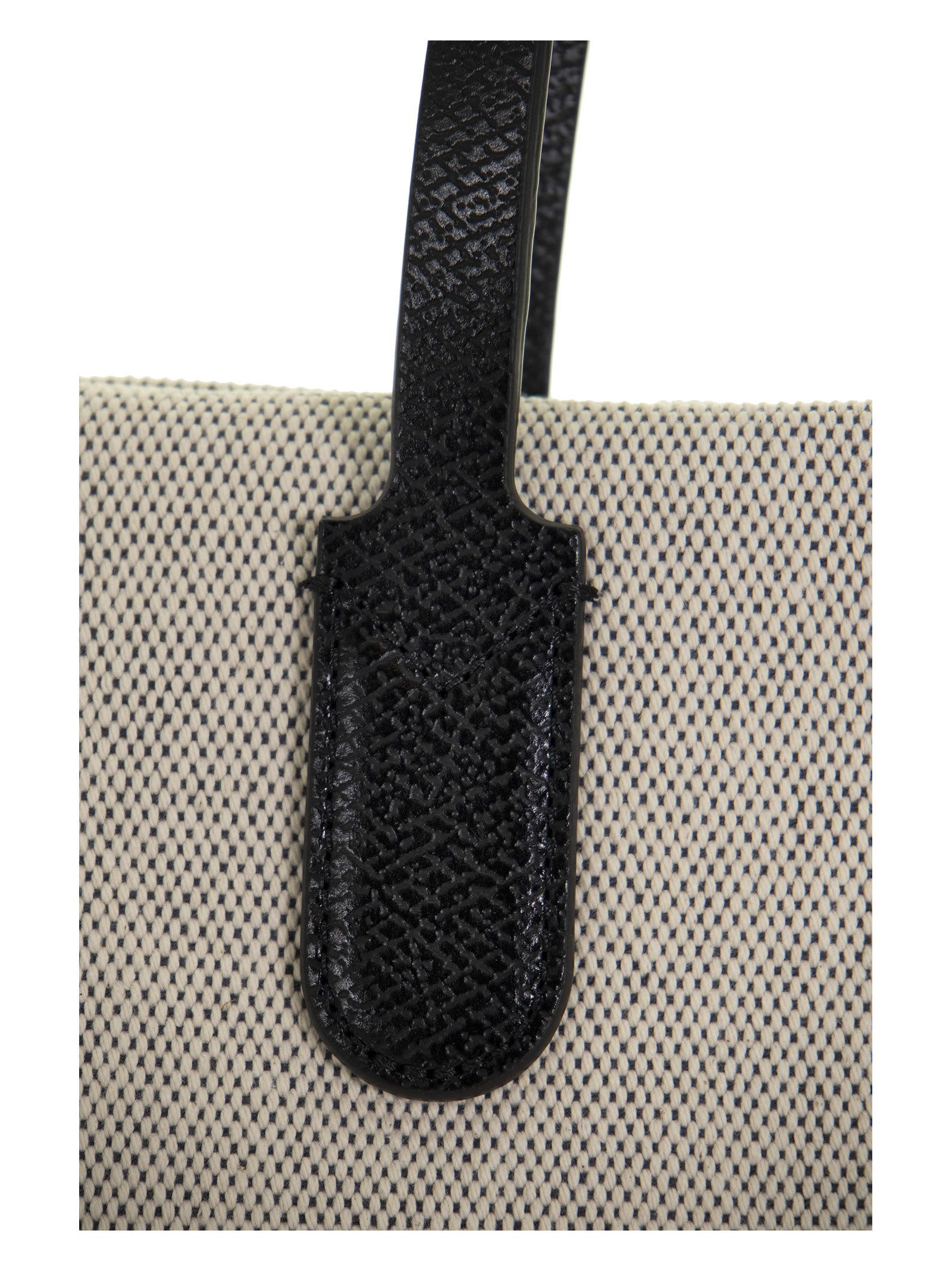 Longchamp Roseau Large Shopping Bag In Ecru