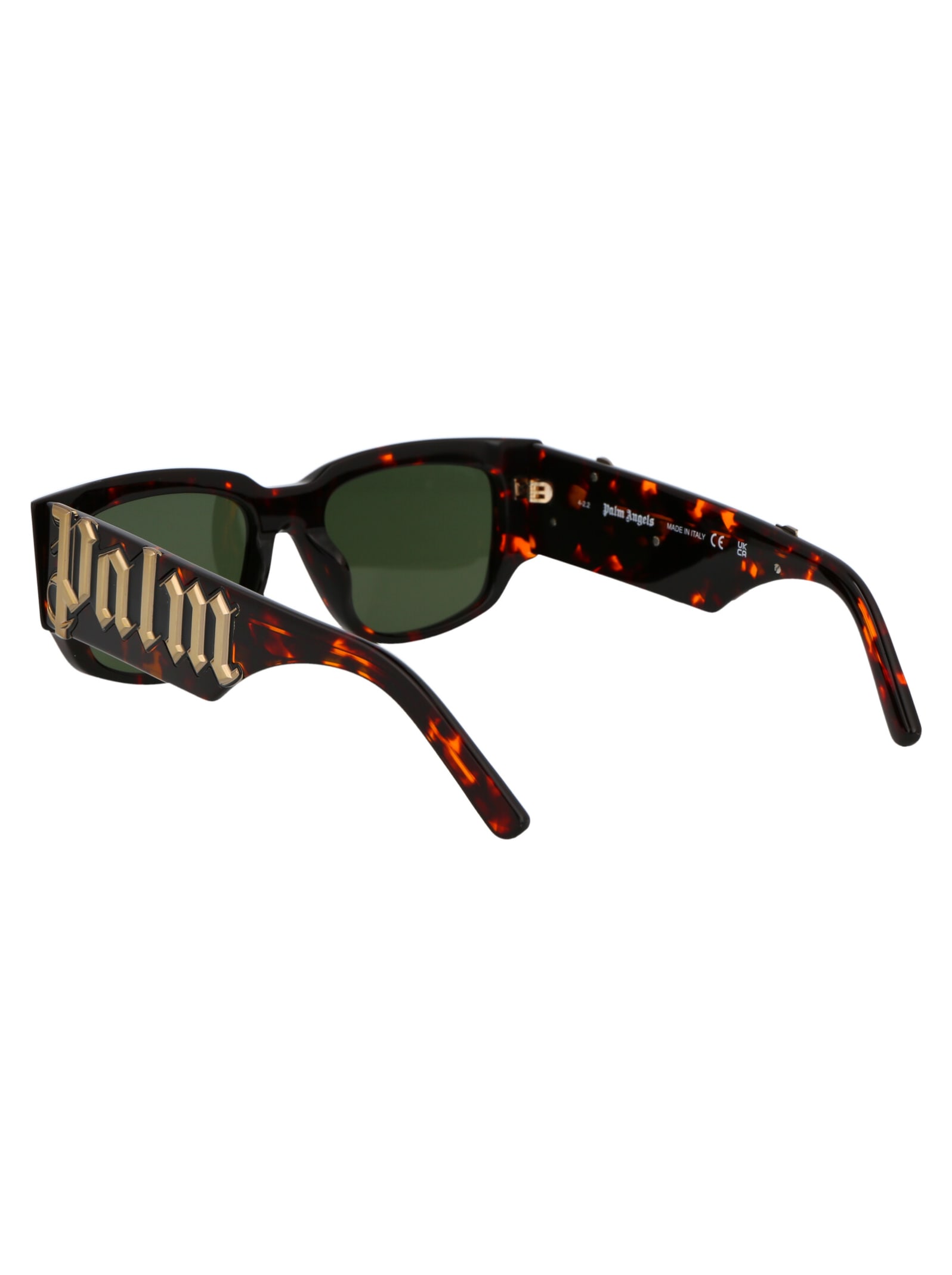 Shop Palm Angels Laguna Sunglasses In 6055 Dark Havana