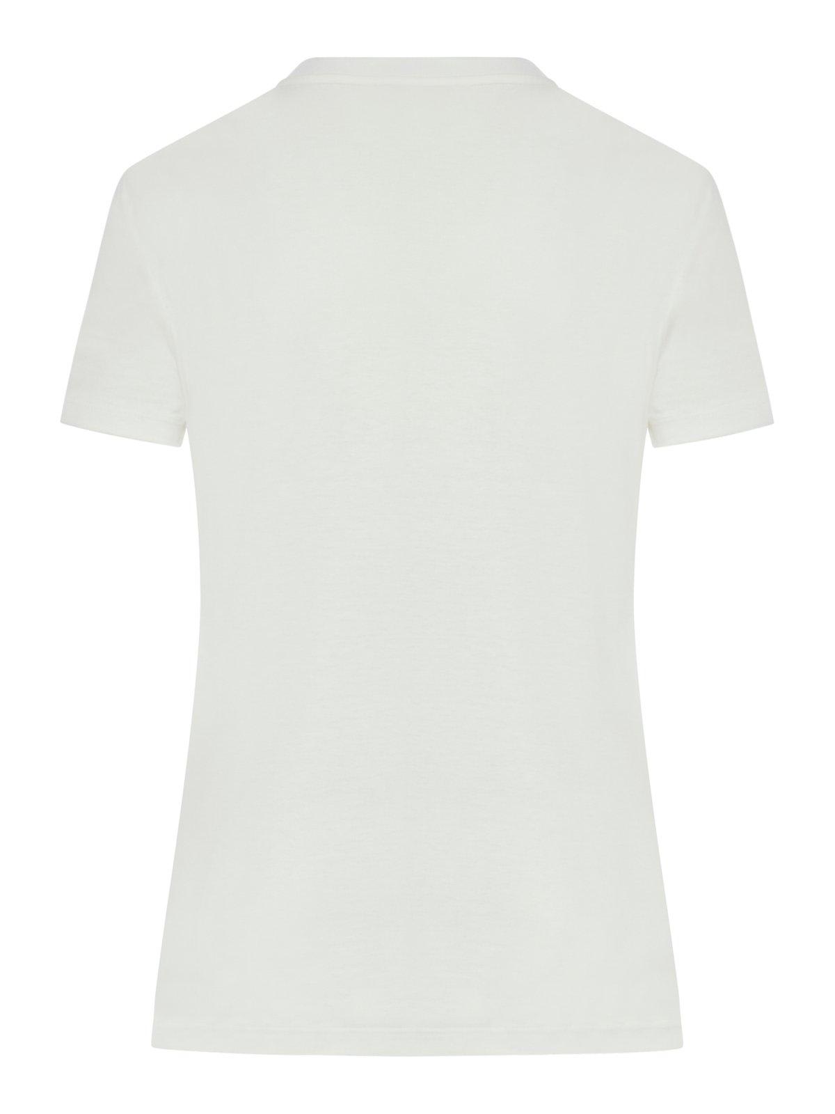 Shop Max Mara Logo Embellished Crewneck T-shirt