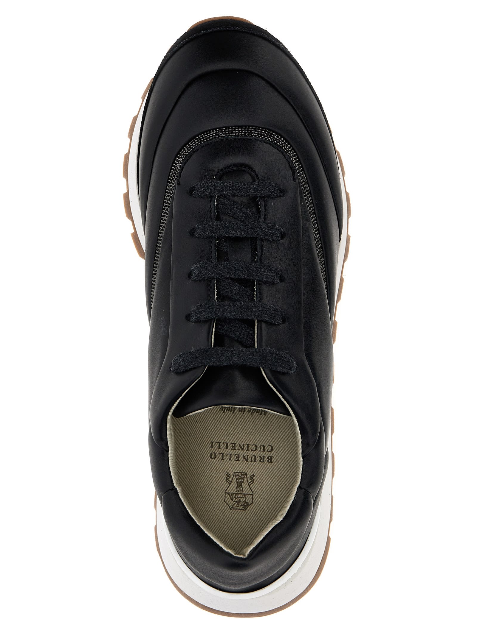 Shop Brunello Cucinelli Monile Sneakers In Black