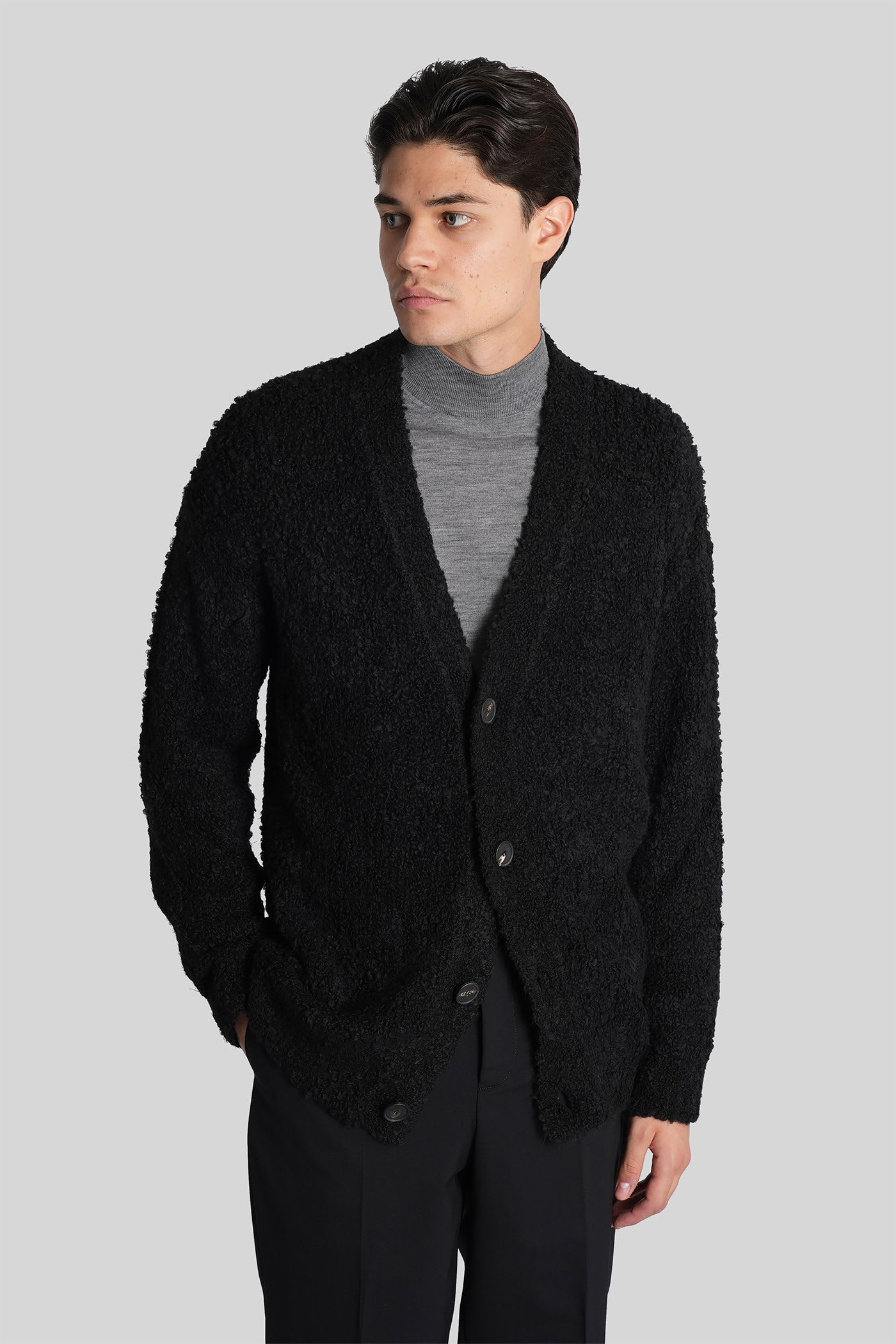 Tagliatore Kielder Knitwear In Black Wool In Black