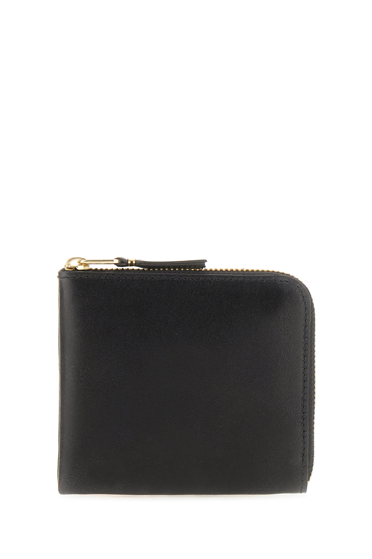 Black Leather Coin Purse