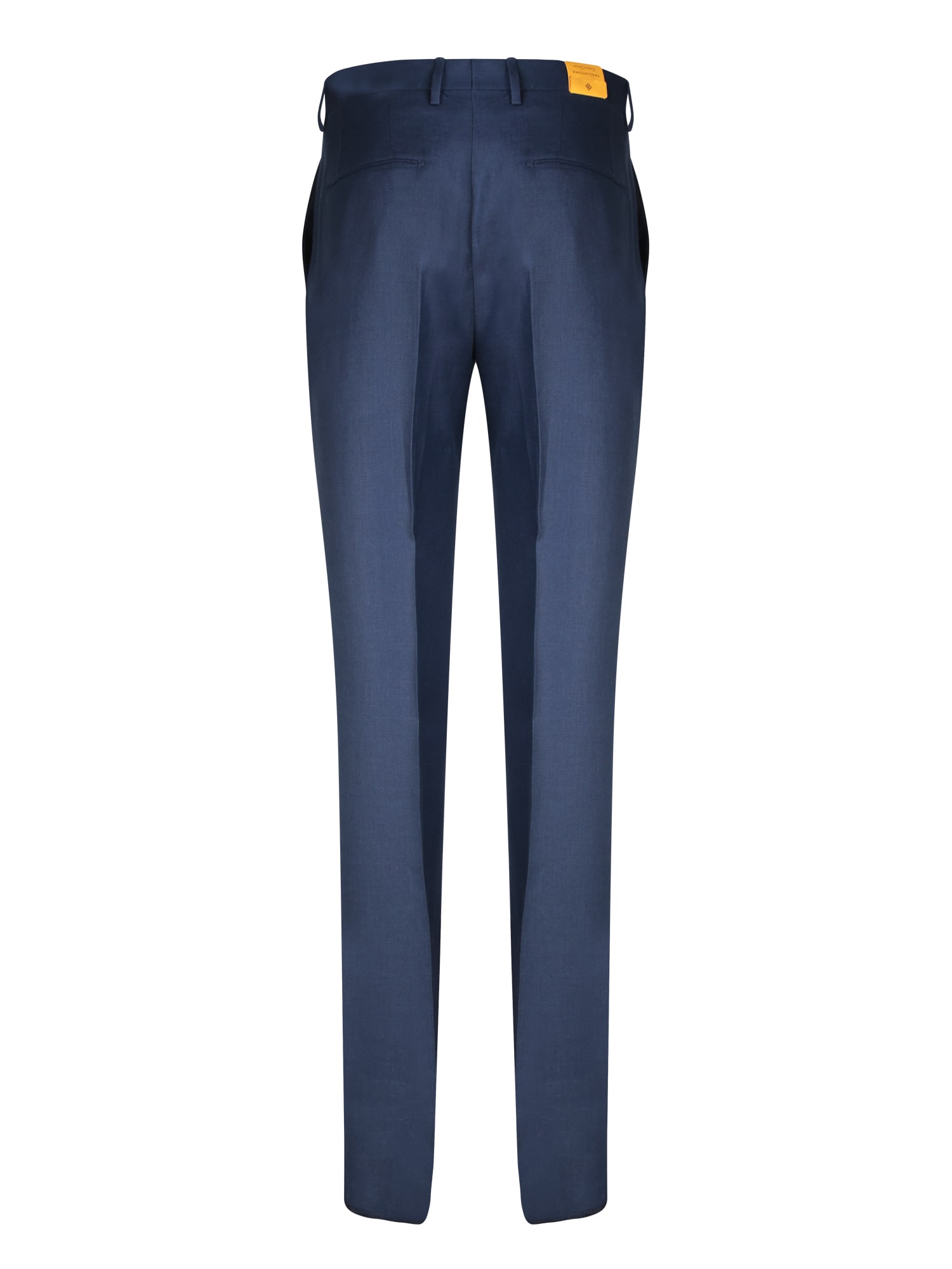 Shop Tagliatore One-pleat Blue Pants