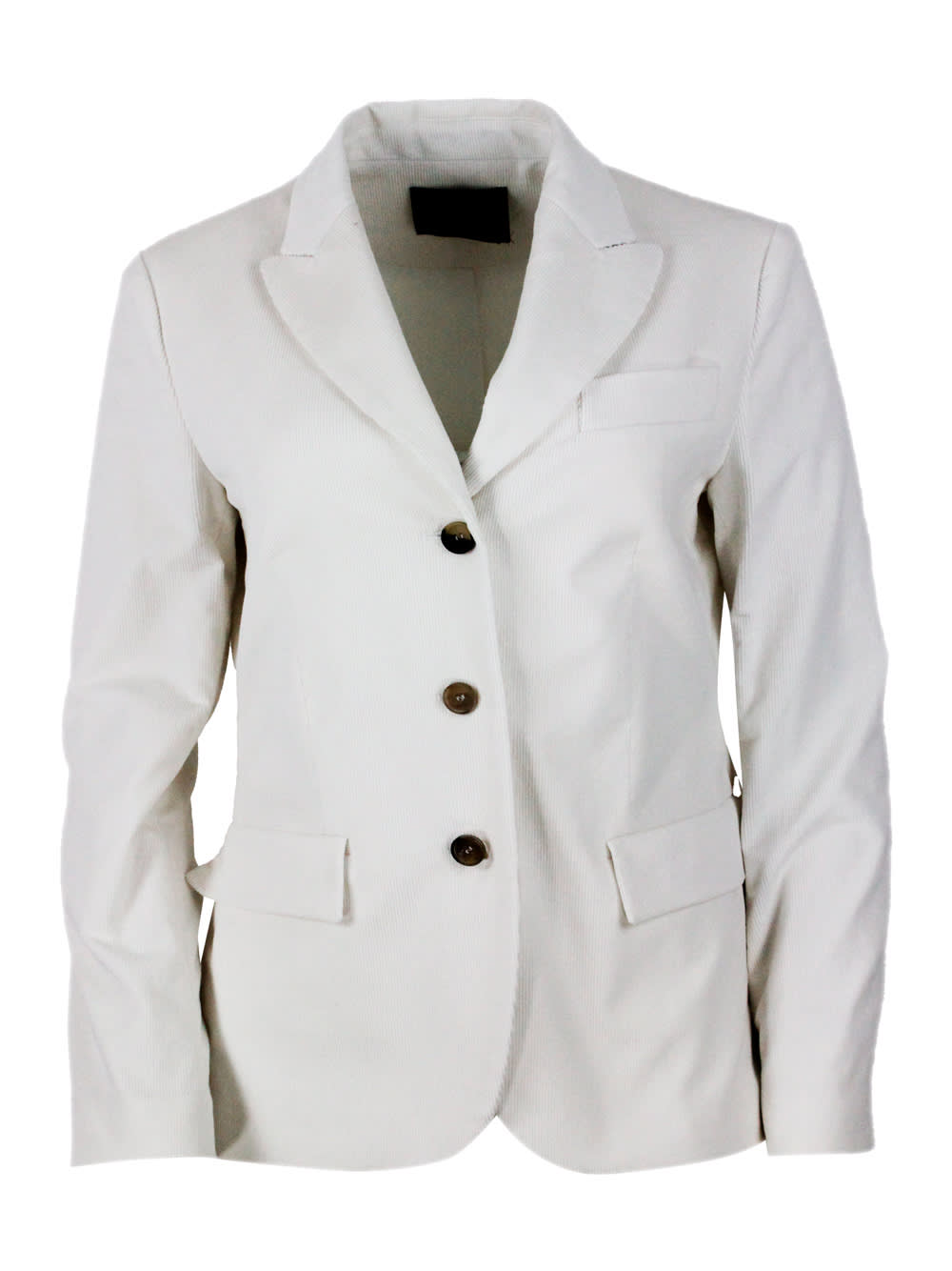 Shop Lorena Antoniazzi Blazer In White