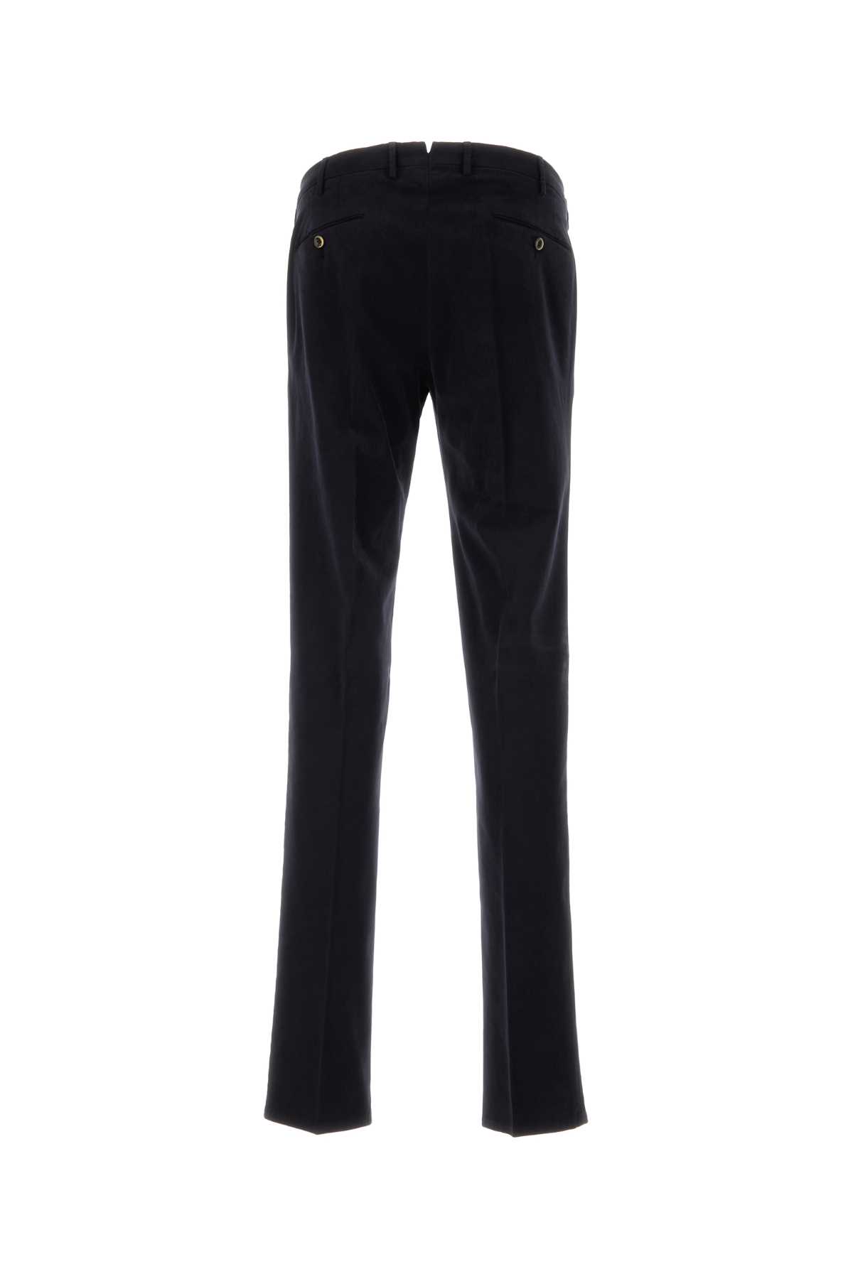 Pt Torino Tailored Stretch-wool Trousers In Black