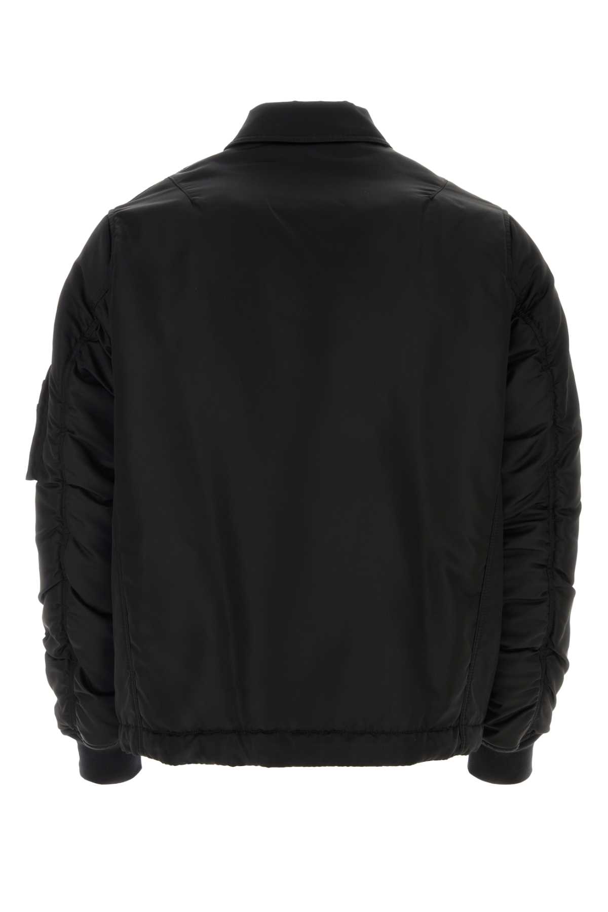 Alexander Mcqueen Black Nylon Jacket