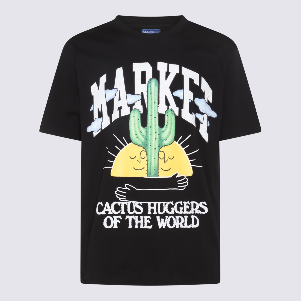 Shop Market Black Cotton Cactus Lover T-shirt