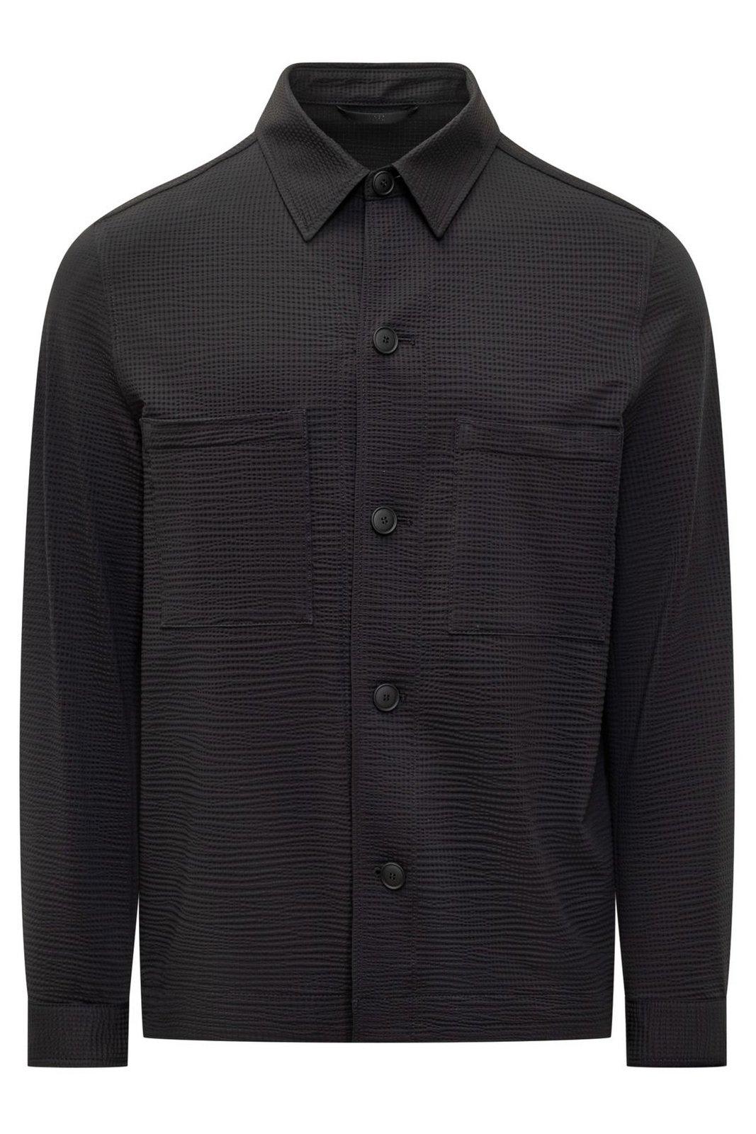 Relaxed-fit Button-up Overshirt