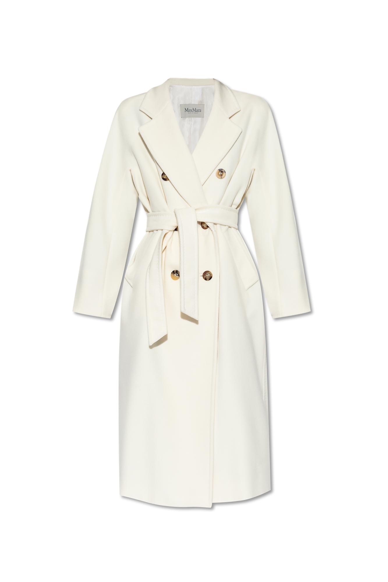 Shop Max Mara Coat Madame In White