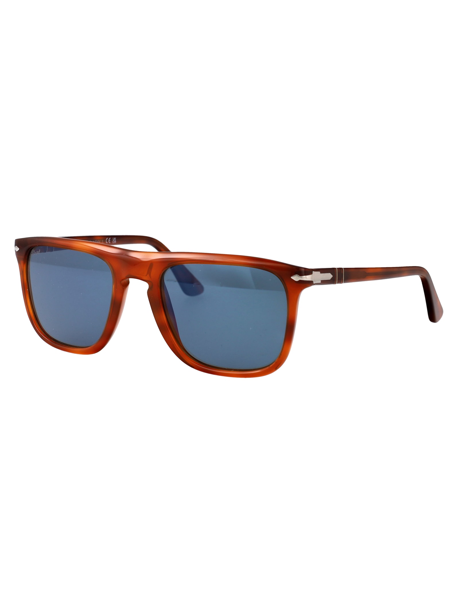 Persol Terra Di Siena Acetate Sunglasses In Brown