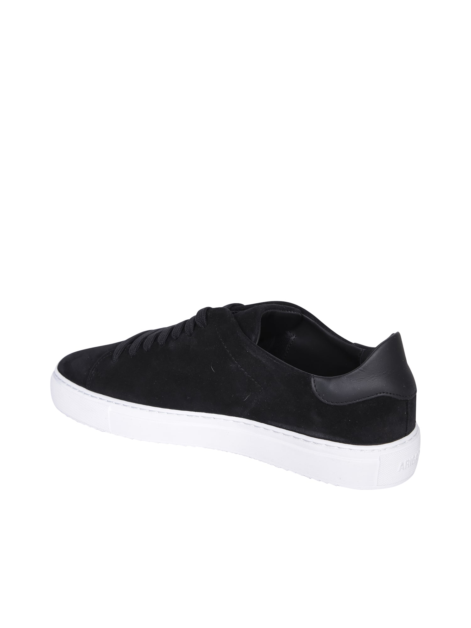 Shop Axel Arigato Clean 90 Suede Sneakers Black