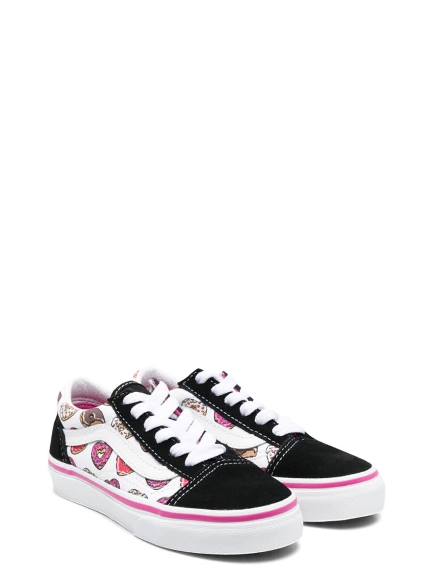 Vans Love Old Skool Printed Sneakers In Multicolour
