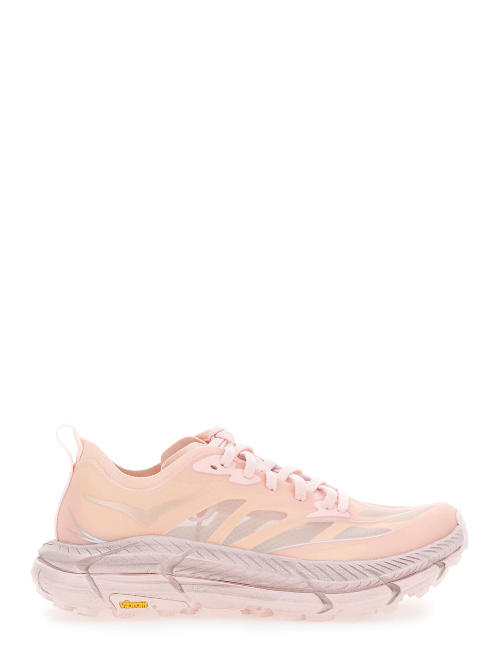 Hoka Gender Inclusive Mafate Speed 4 Lite Trail Sneaker In Pink