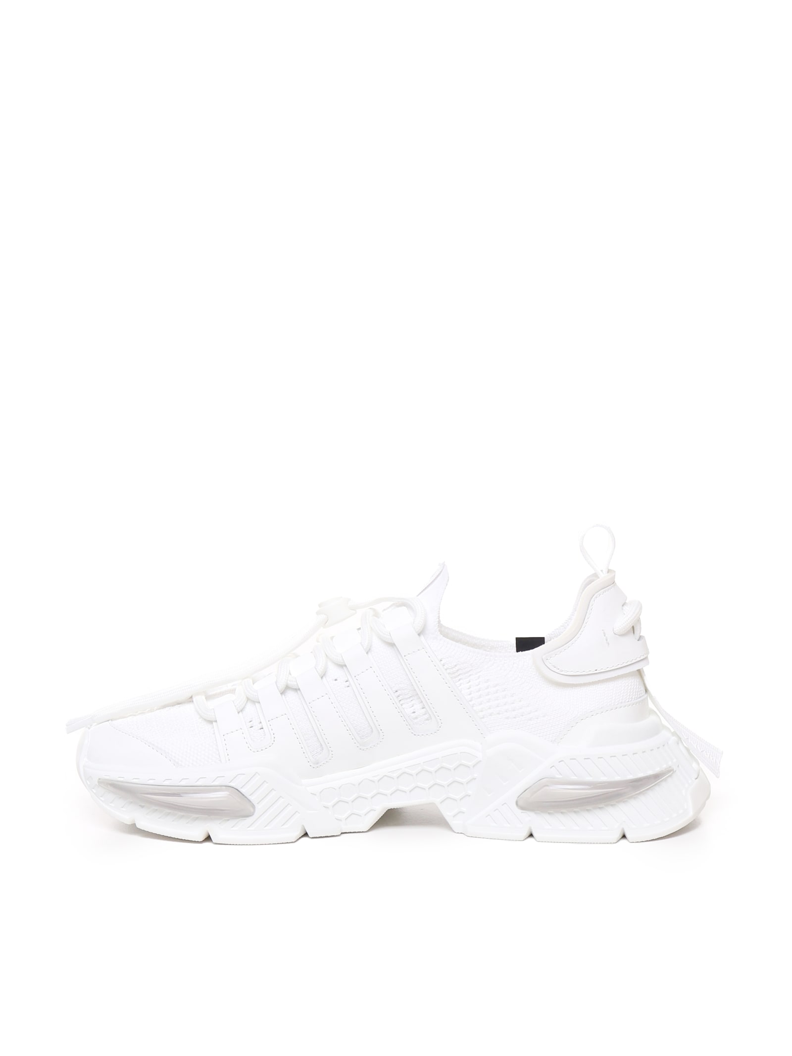 Shop Dolce & Gabbana Sneakers Airmaster In Nylon In White