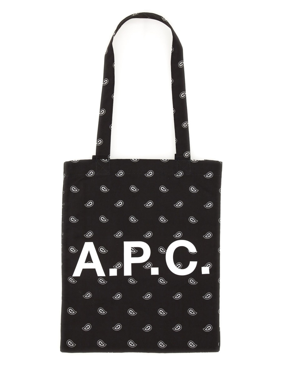 Shop Apc Lou Tote Bag In Black