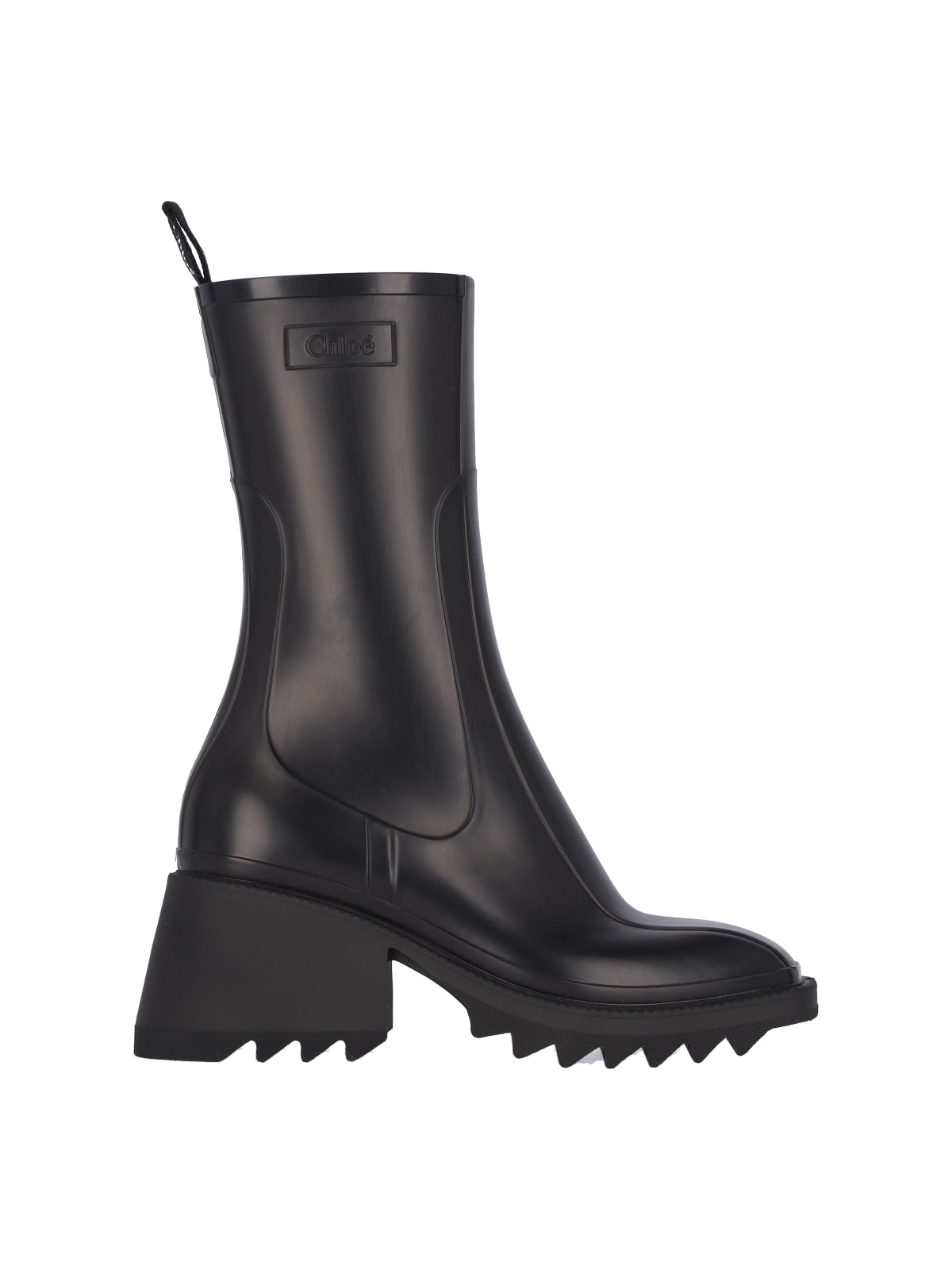 Shop Chloé Betty Wellies In Black