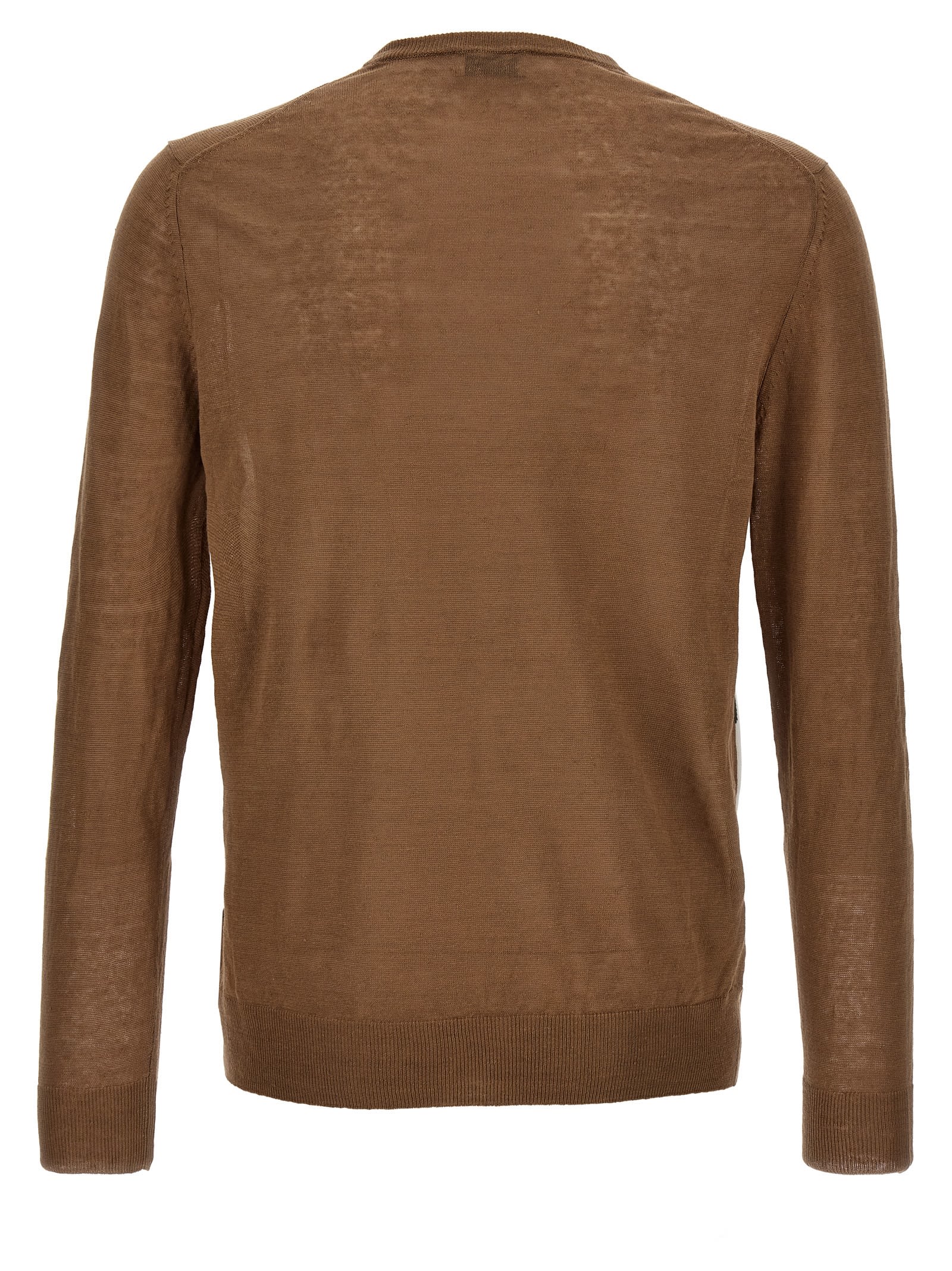 Shop Ballantyne Argyle Sweater In Brown