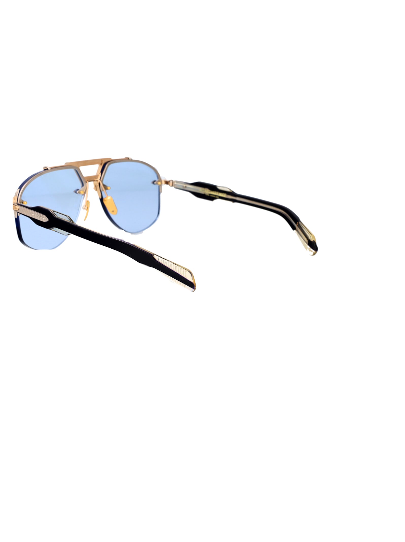 Shop Jacques Marie Mage Alta Sunglasses In Baby Blue