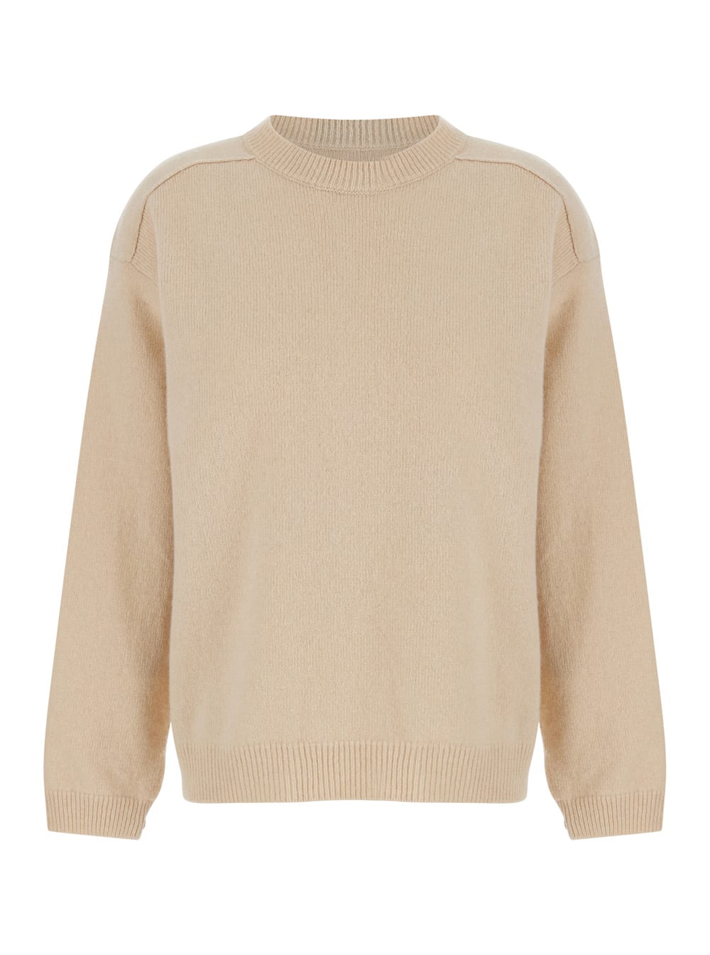 Shop Federica Tosi Wool Cashmere Pull In White