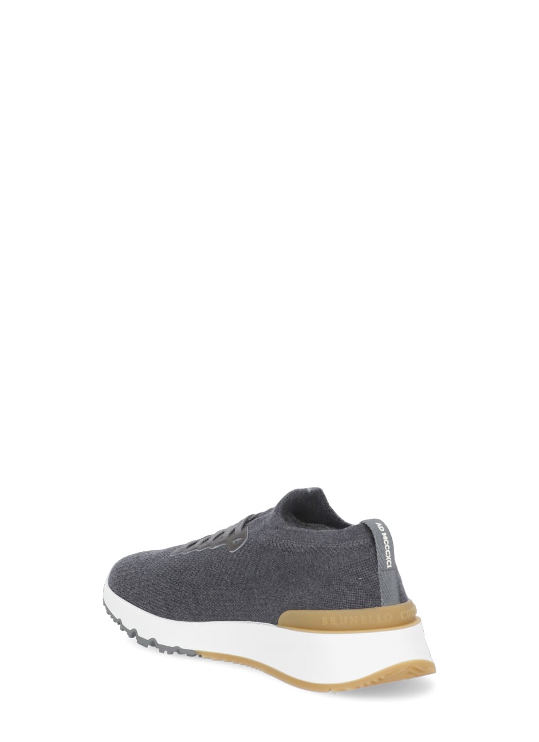 Shop Brunello Cucinelli Knitted Sneakers