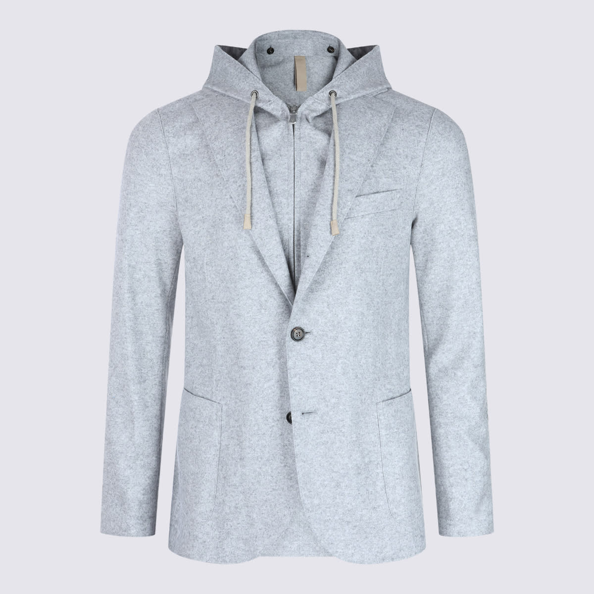 Grey Wool Blazer
