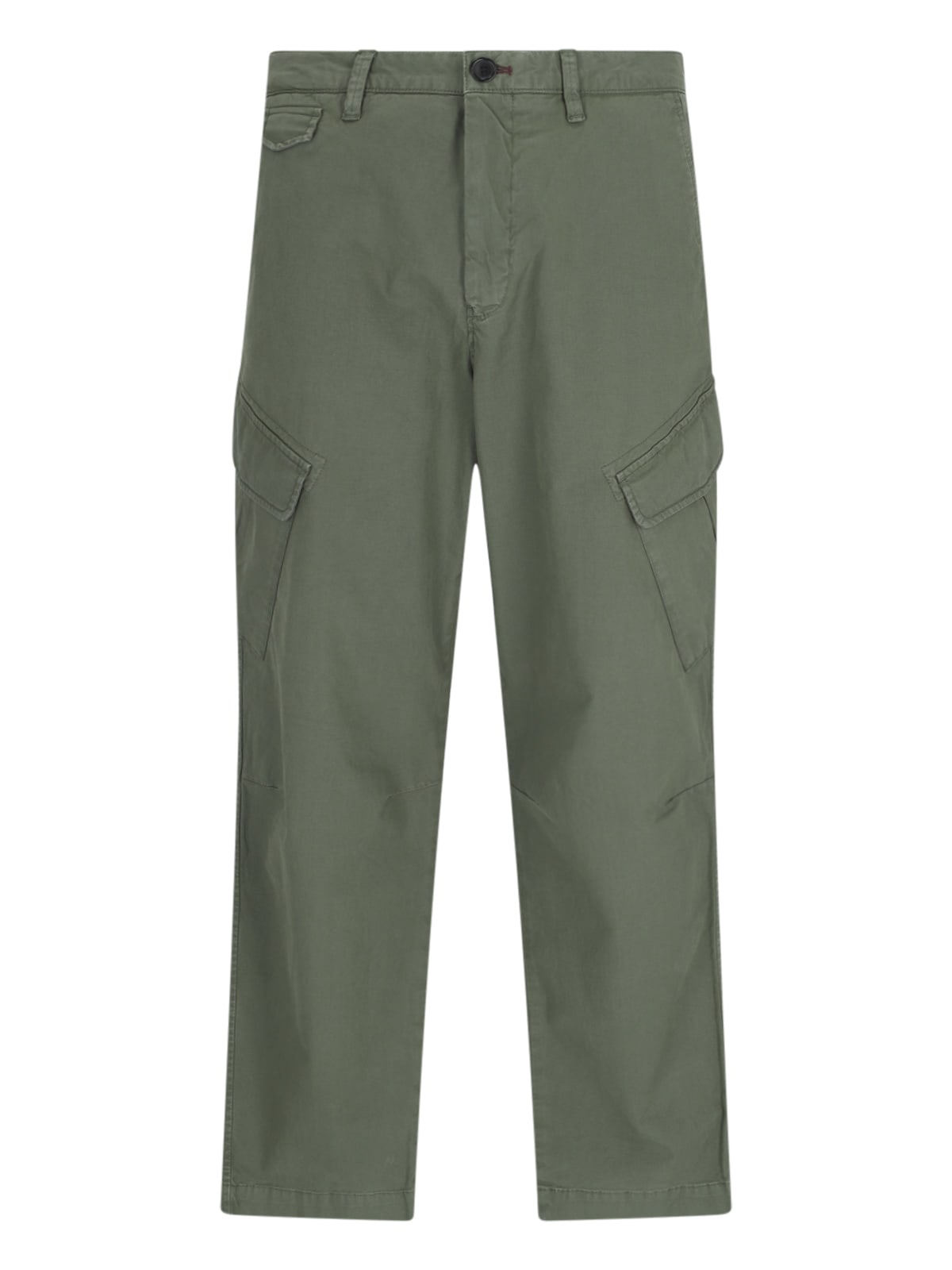 Shop Paul Smith Cargo Trousers In Green