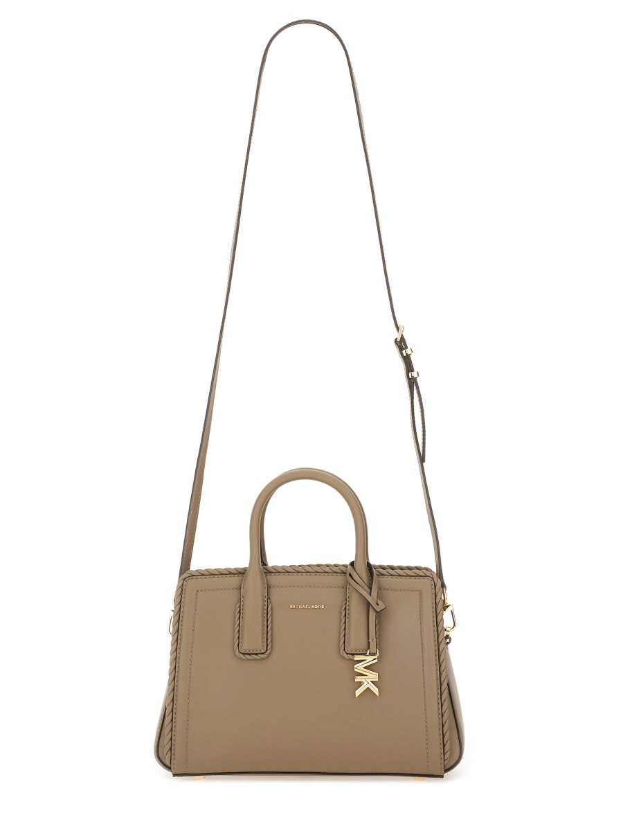 Michael Kors Beige Leather Bags In Neutral