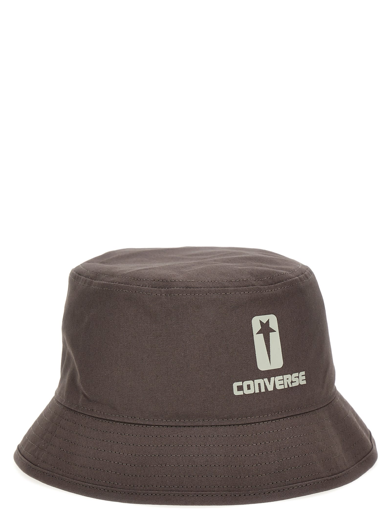 Shop Drkshdw Drkshw X Converse Bucket Hat In Gray
